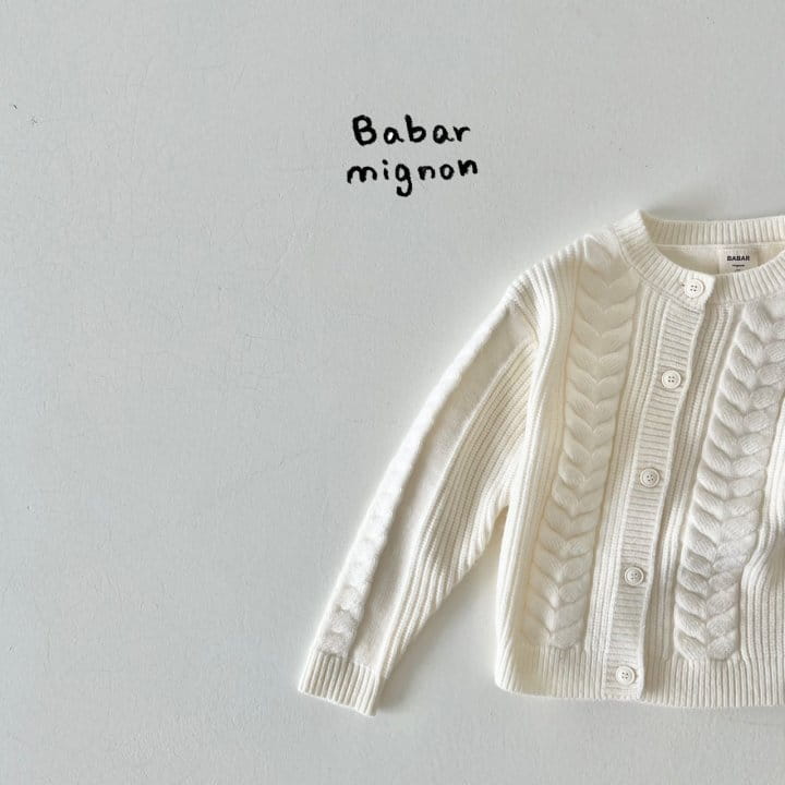 Babar Mignon - Korean Children Fashion - #todddlerfashion - Bosong Cardigan - 6