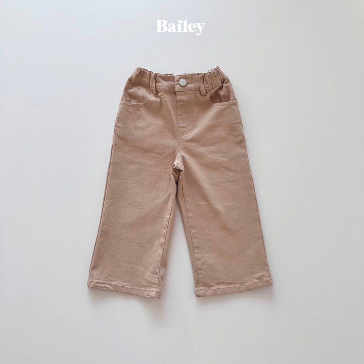 Bailey - Korean Children Fashion - #childofig - Baic Span Pants - 7