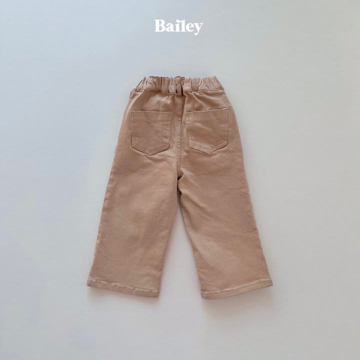 Bailey - Korean Children Fashion - #childrensboutique - Baic Span Pants - 8