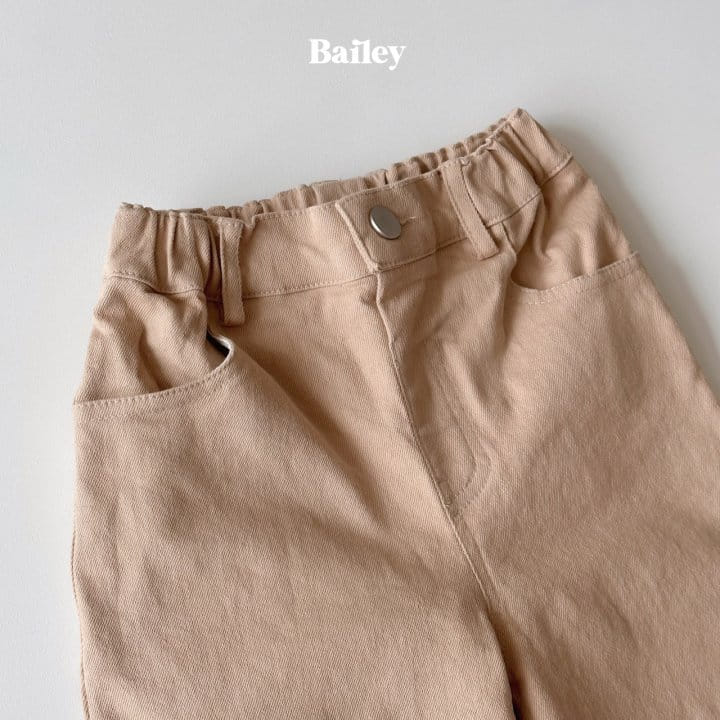 Bailey - Korean Children Fashion - #designkidswear - Baic Span Pants - 9