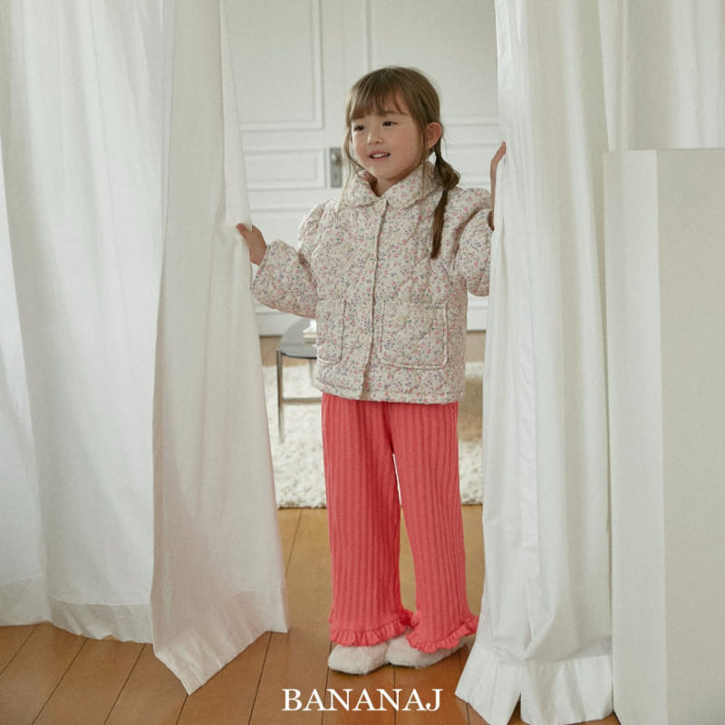 Banana J - Korean Children Fashion - #childofig - Twist Frill Pants - 8