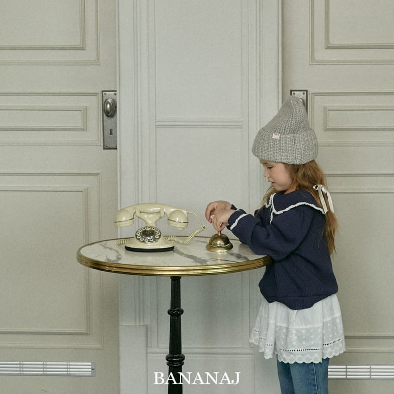 Banana J - Korean Children Fashion - #designkidswear - Pionny Collar Tee - 12