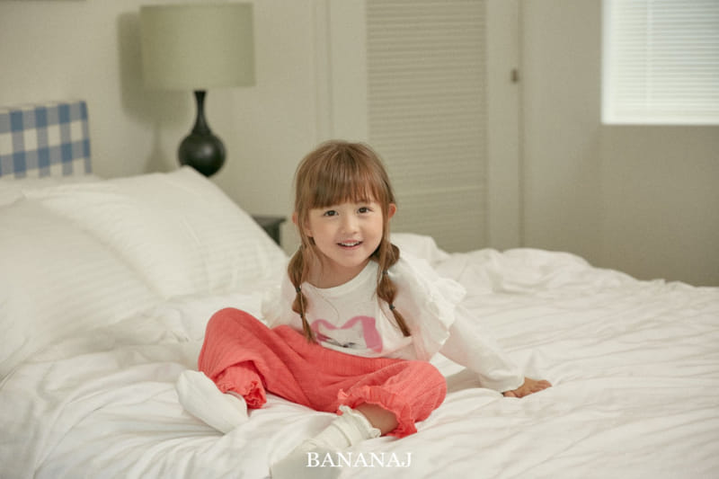 Banana J - Korean Children Fashion - #todddlerfashion - Kitty Layered Tee - 2