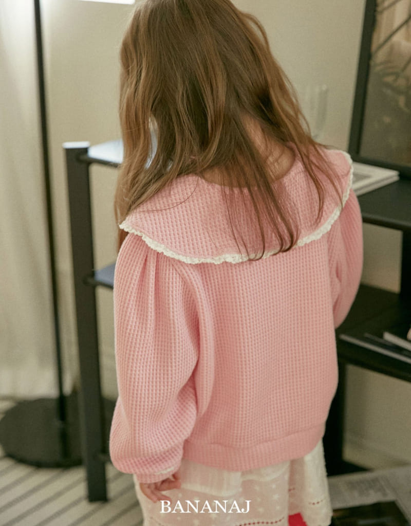 Banana J - Korean Children Fashion - #toddlerclothing - Pionny Collar Tee - 8