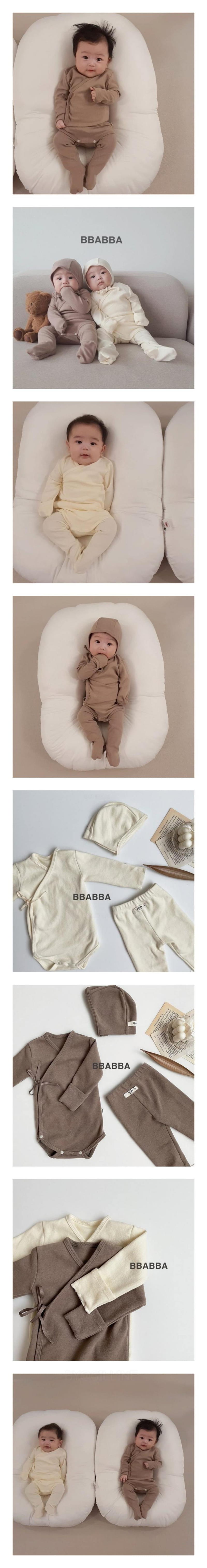 Bbabba - Korean Baby Fashion - #babyboutiqueclothing - Benet Bodysuit Set