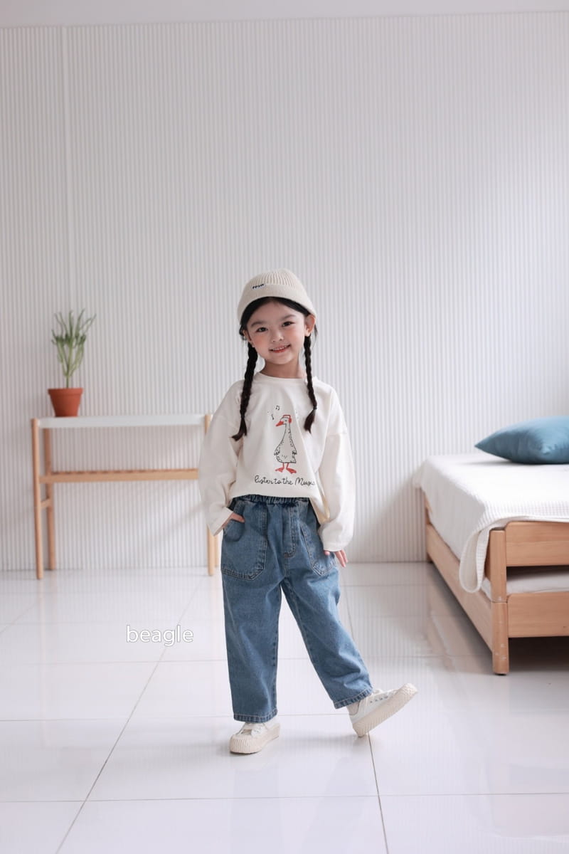 Beagle - Korean Children Fashion - #childofig - Standard Jeans - 2