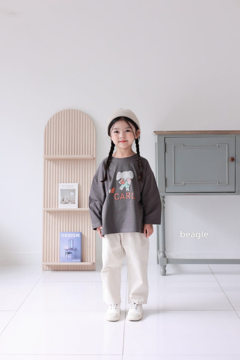 Beagle - Korean Children Fashion - #childrensboutique - Elephant Tee - 10