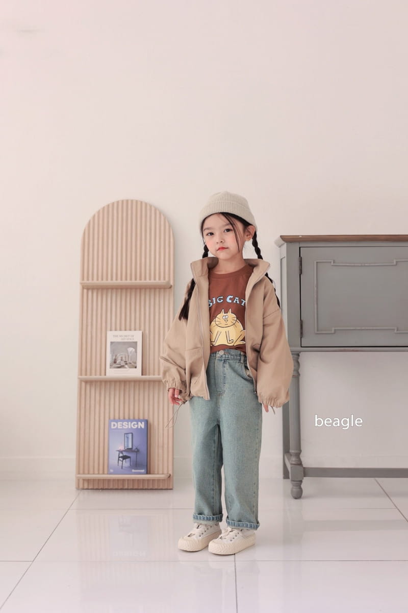 Beagle - Korean Children Fashion - #childrensboutique - Big Cat Tee - 8