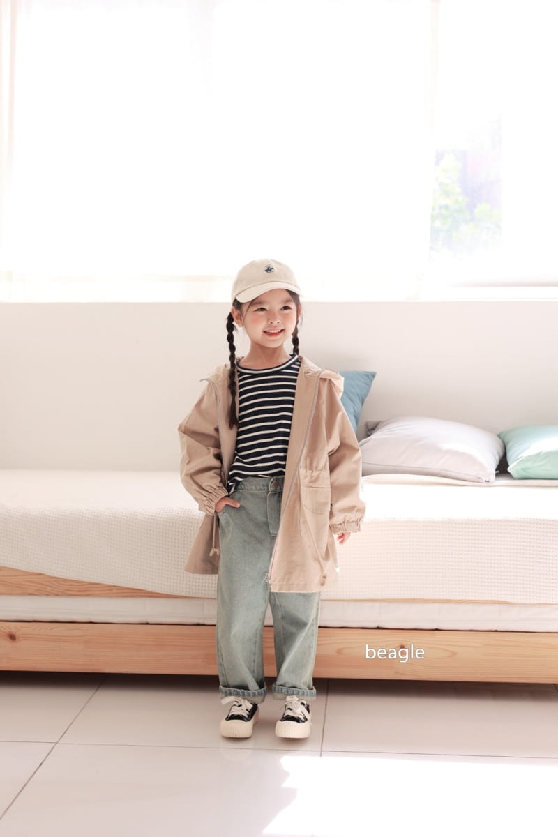 Beagle - Korean Children Fashion - #designkidswear - Hei Stripes Tee - 3