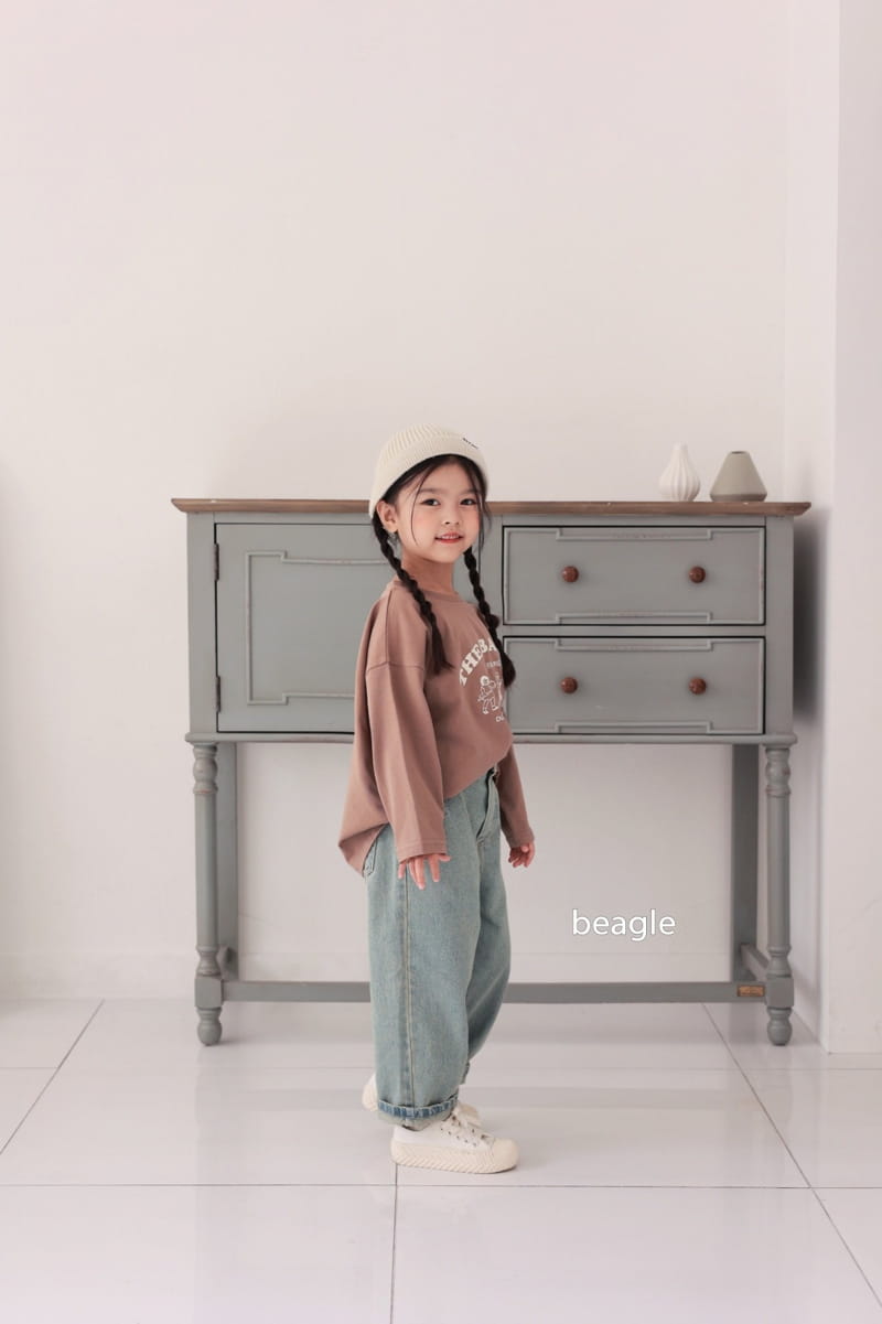 Beagle - Korean Children Fashion - #designkidswear - Backer Paint Tee