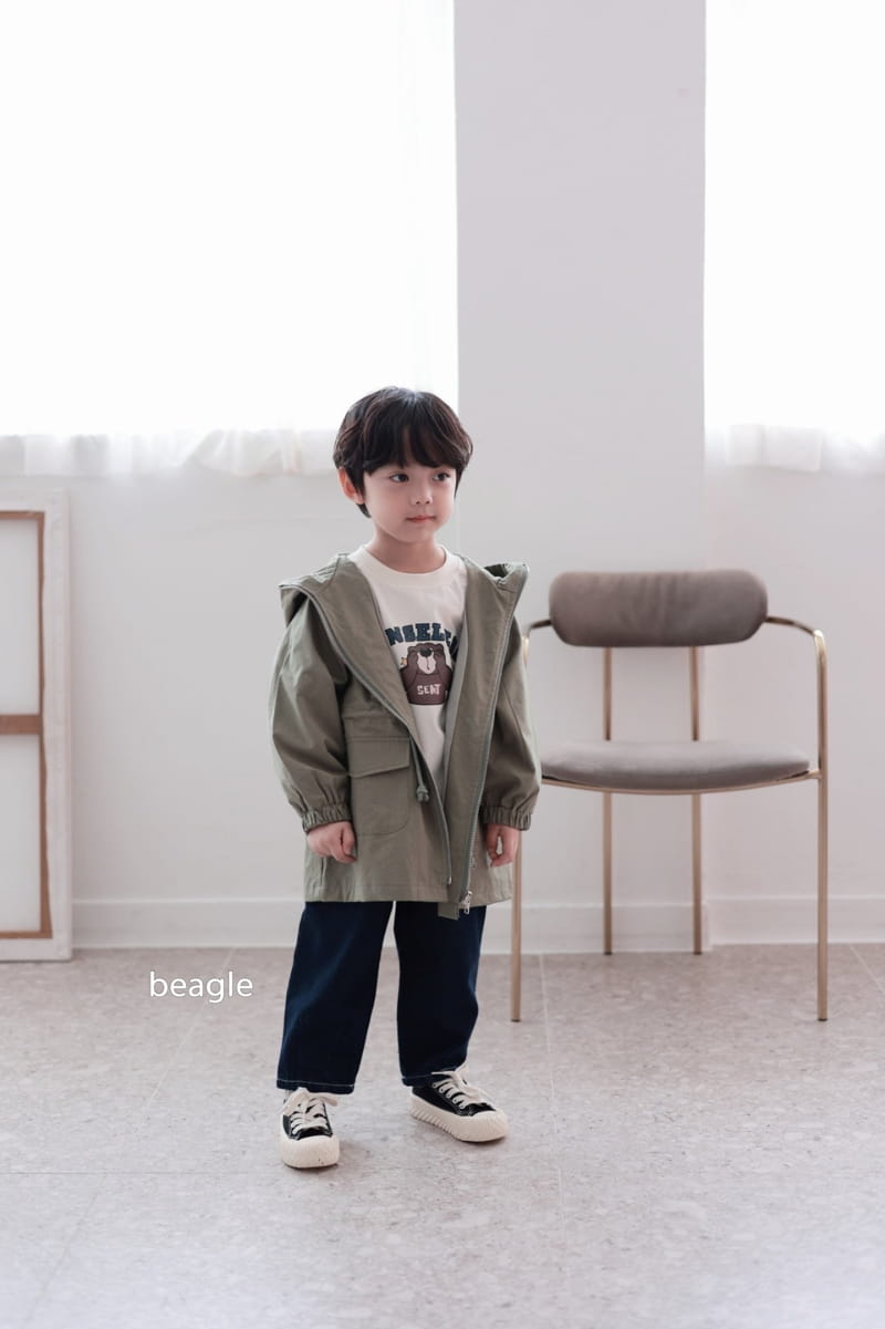 Beagle - Korean Children Fashion - #designkidswear - Bear Paint Tee - 10