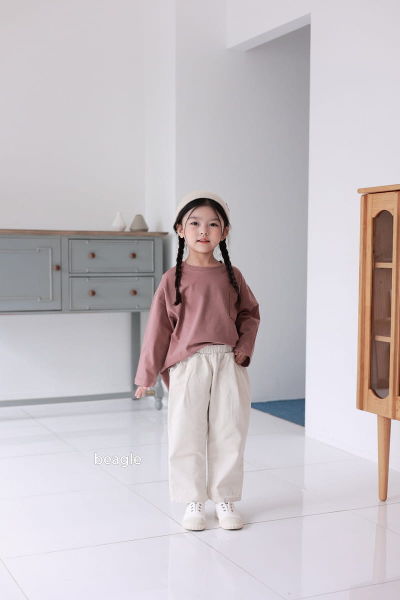 Beagle - Korean Children Fashion - #discoveringself - Today Pocket Tee - 3