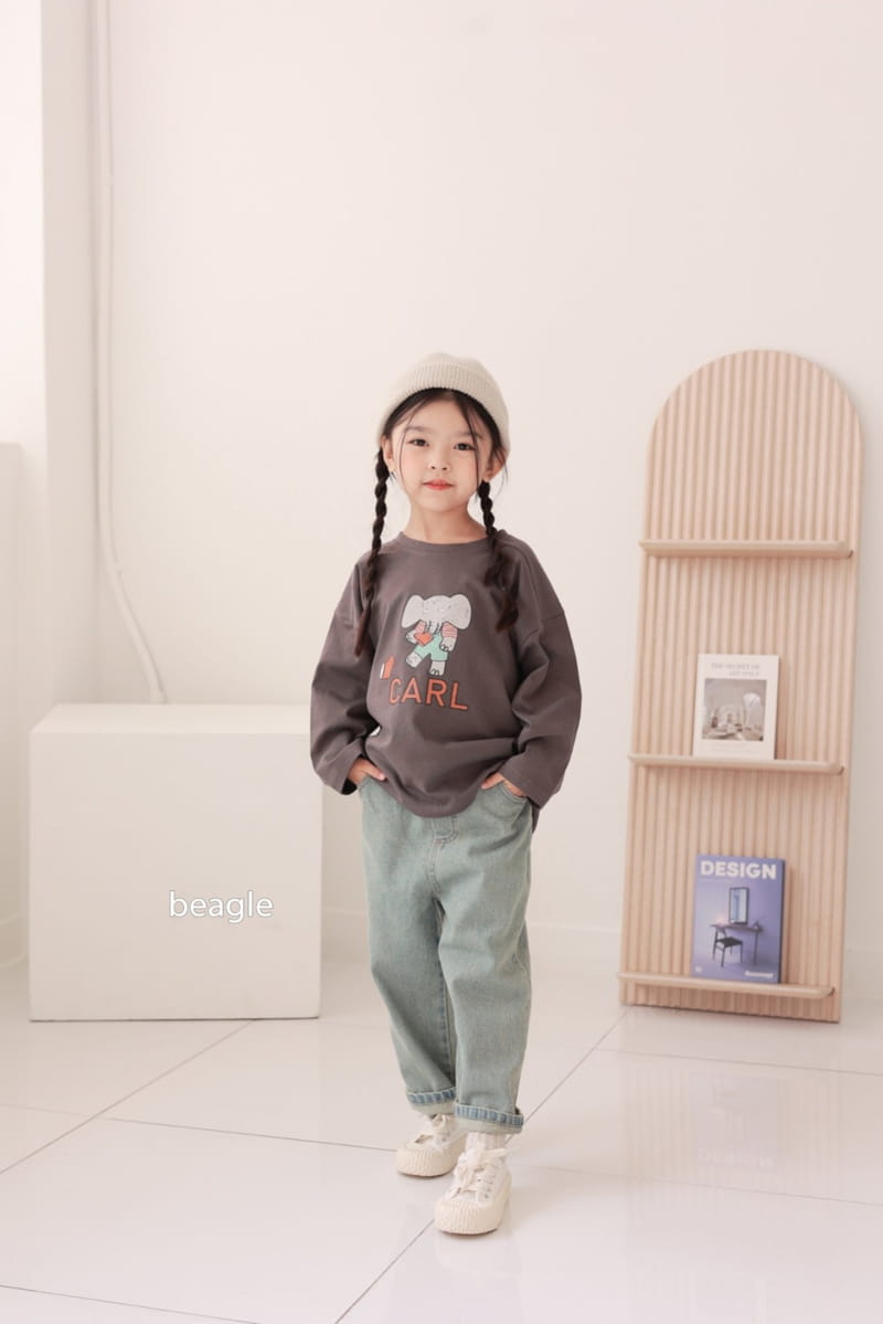 Beagle - Korean Children Fashion - #discoveringself - Elephant Tee - 12