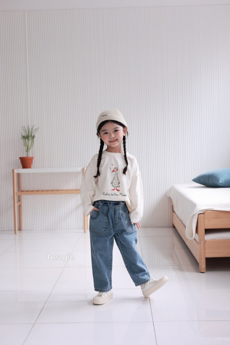 Beagle - Korean Children Fashion - #kidsshorts - Duck Tee - 2