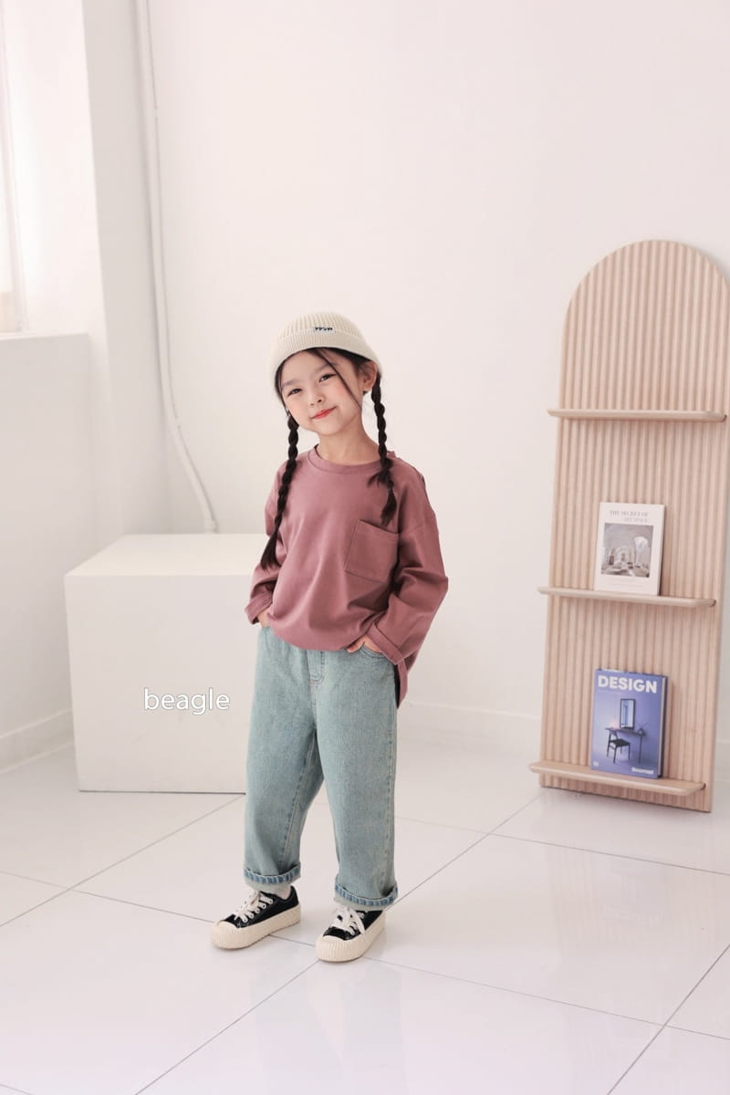 Beagle - Korean Children Fashion - #kidsstore - Today Pocket Tee - 6
