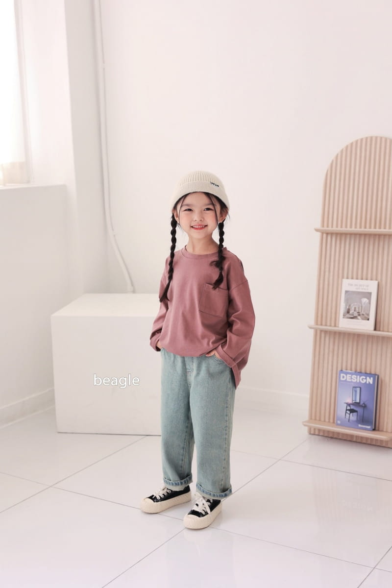 Beagle - Korean Children Fashion - #kidzfashiontrend - Today Pocket Tee - 7