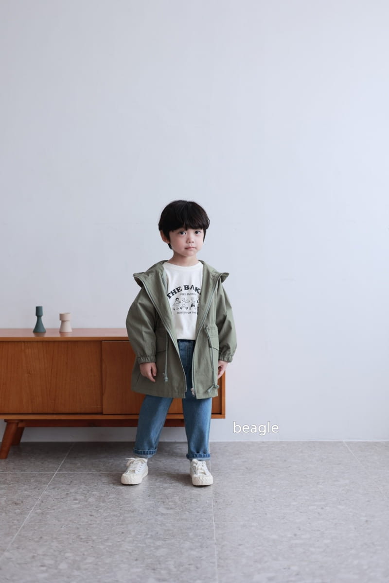 Beagle - Korean Children Fashion - #kidzfashiontrend - Crew Jacket - 6