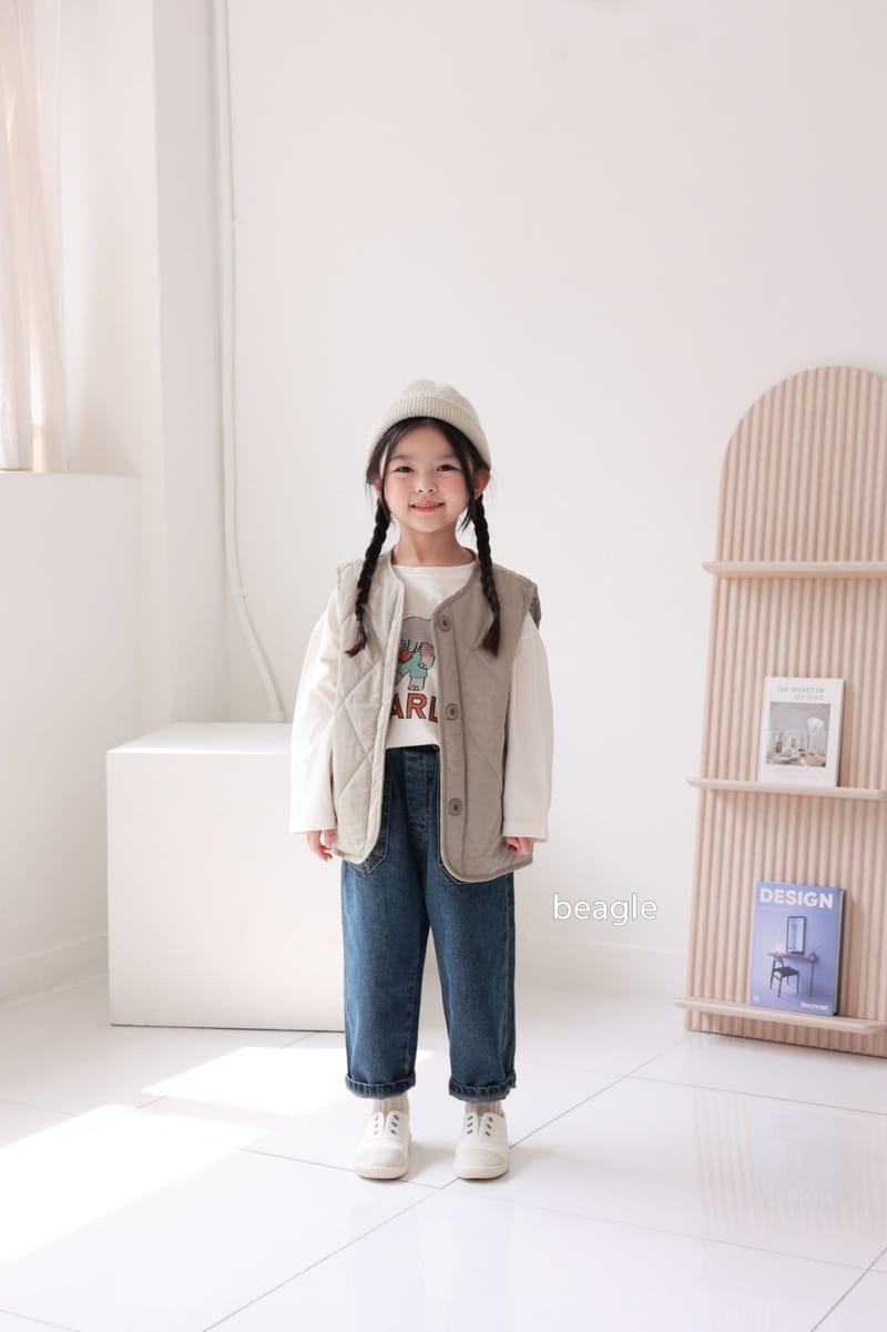 Beagle - Korean Children Fashion - #Kfashion4kids - Elephant Tee - 4