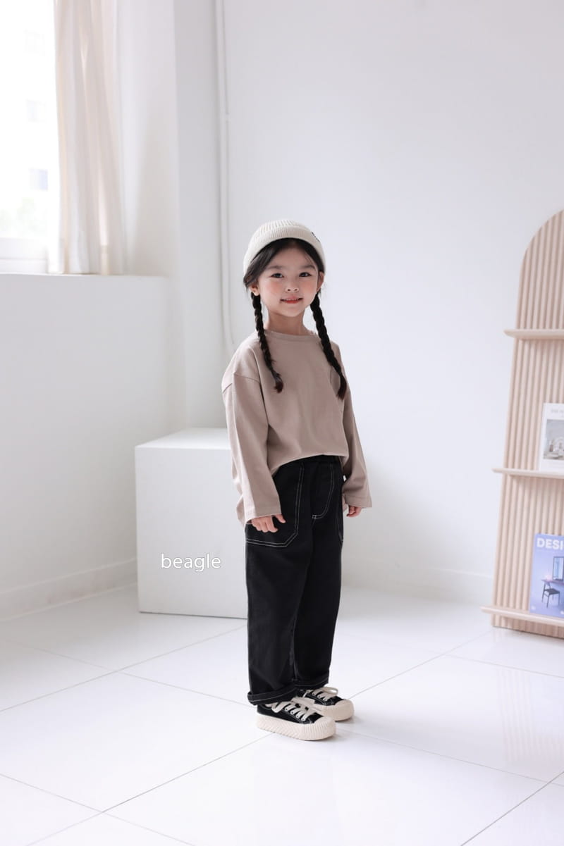 Beagle - Korean Children Fashion - #magicofchildhood - Today Pocket Tee - 10