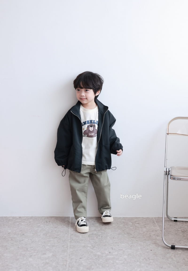 Beagle - Korean Children Fashion - #littlefashionista - Bear Paint Tee - 4