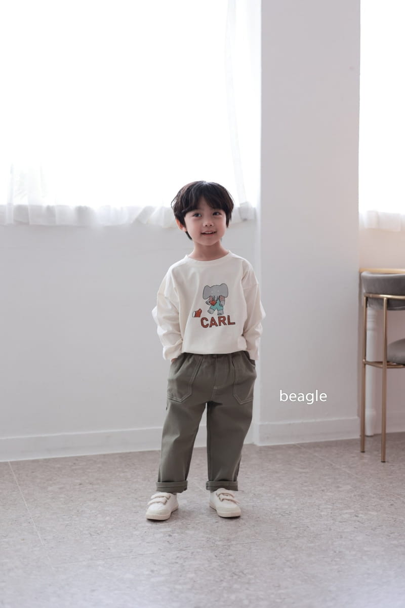 Beagle - Korean Children Fashion - #minifashionista - Elephant Tee - 6