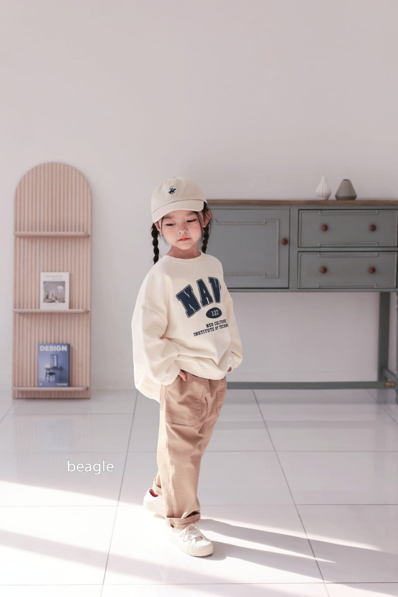 Beagle - Korean Children Fashion - #minifashionista - Navy Sweatshirt - 3