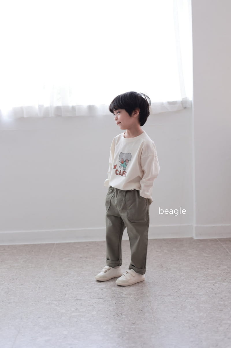 Beagle - Korean Children Fashion - #prettylittlegirls - Elephant Tee - 7