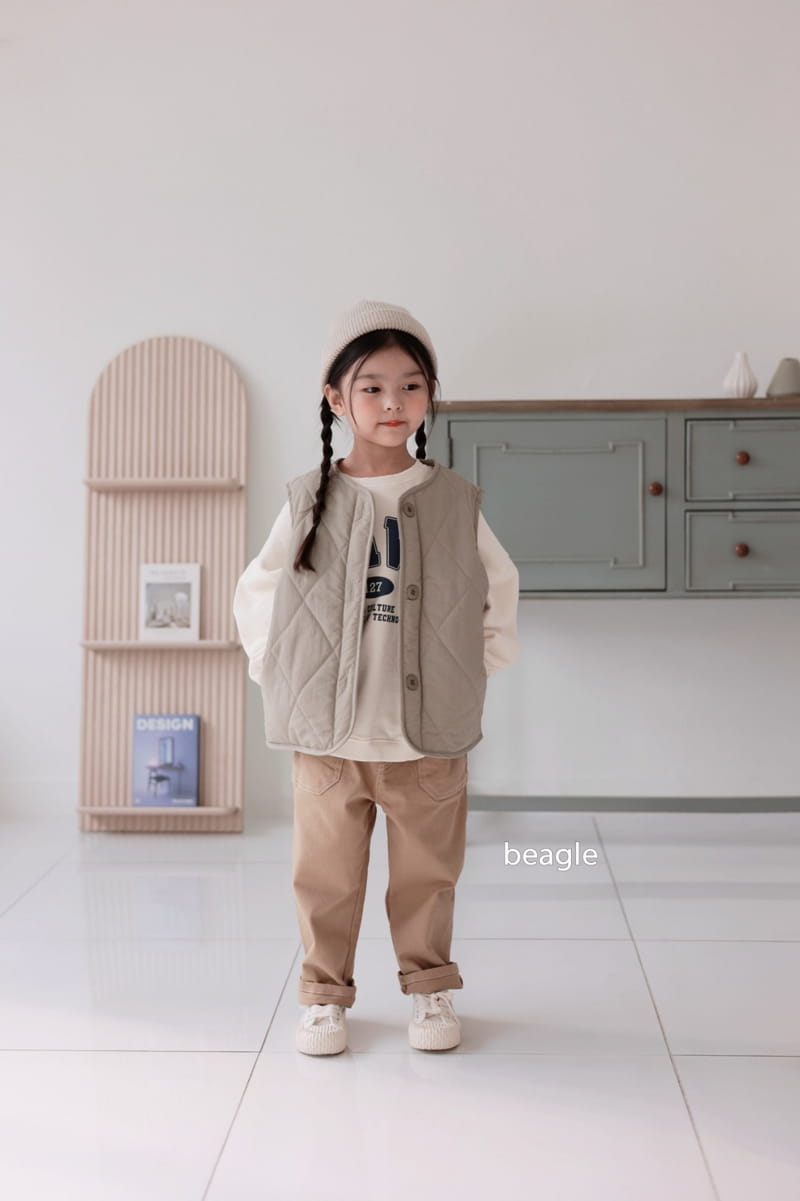 Beagle - Korean Children Fashion - #minifashionista - Navy Sweatshirt - 4