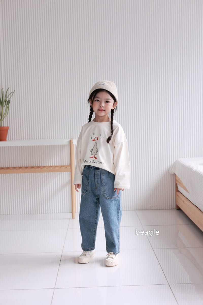 Beagle - Korean Children Fashion - #prettylittlegirls - Standard Jeans