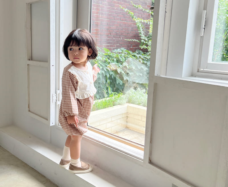Bebe Nine - Korean Baby Fashion - #babyboutique - Lace Bonbon Bodysuit - 8