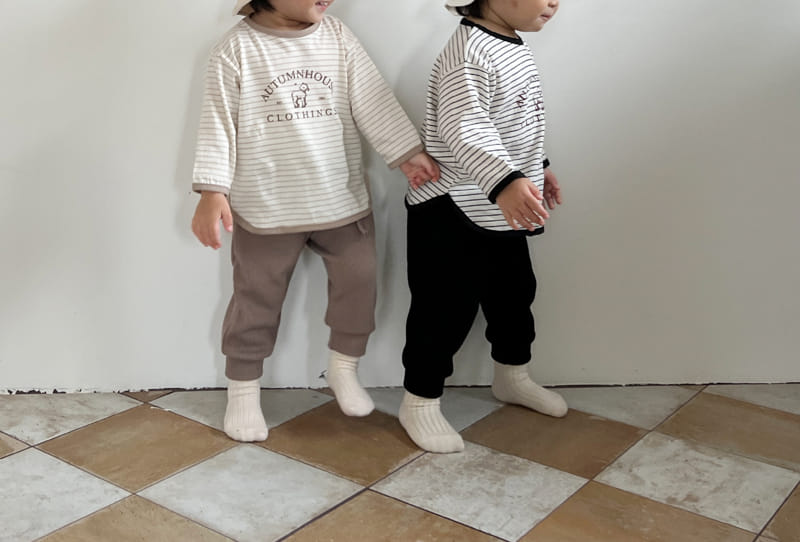 Bebe Nine - Korean Baby Fashion - #babyboutiqueclothing - ST Color Tee - 6