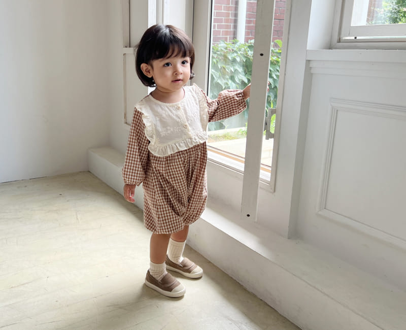 Bebe Nine - Korean Baby Fashion - #babyclothing - Lace Bonbon Bodysuit - 10