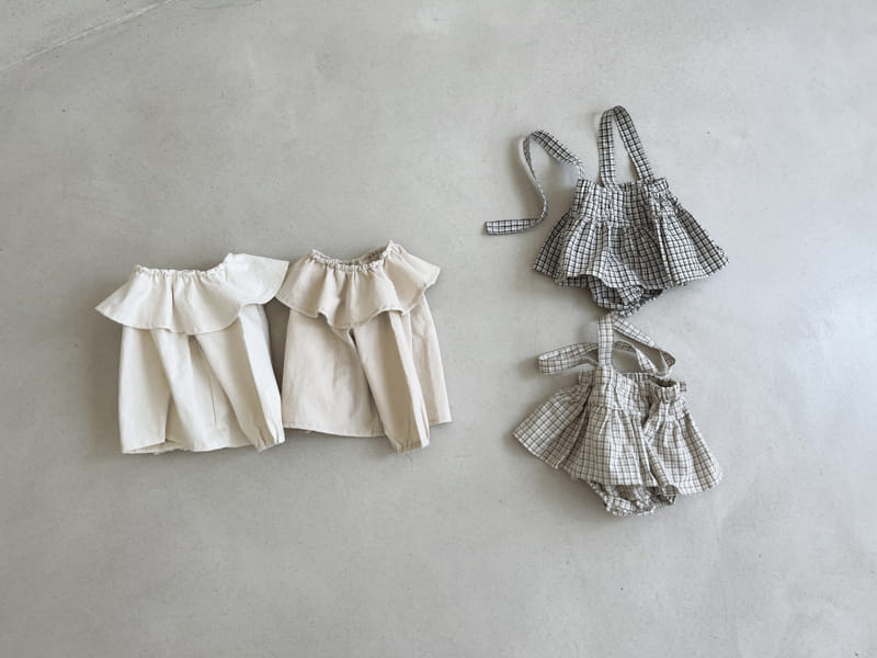 Bebe Nine - Korean Baby Fashion - #babyfever - Frill Blouse - 4