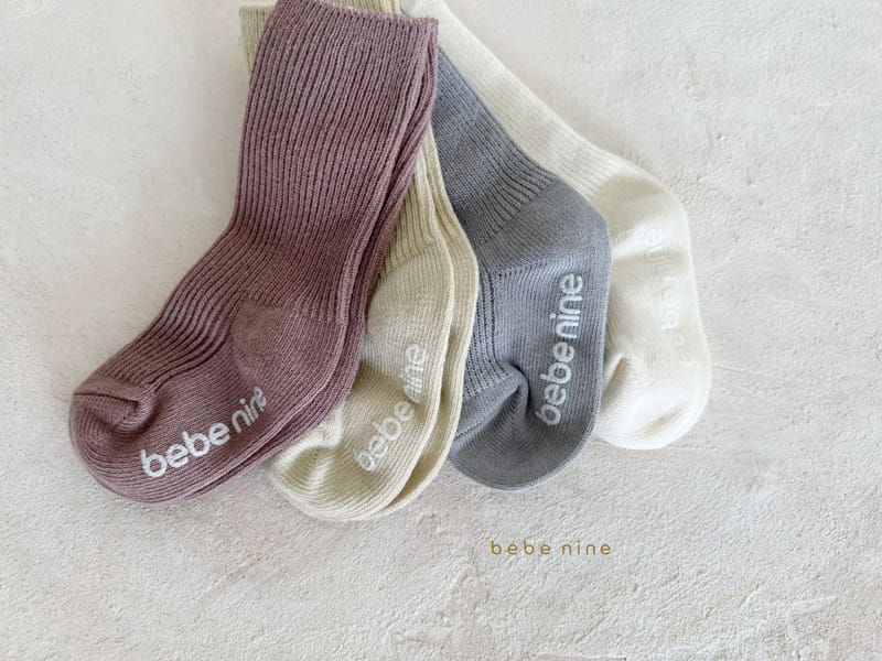 Bebe Nine - Korean Baby Fashion - #babyootd - Bebe Dalgona Knee Socks