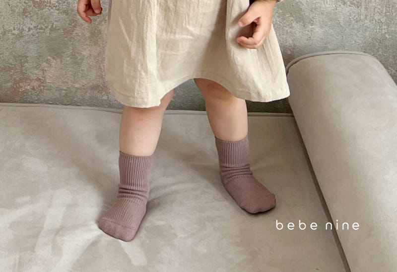 Bebe Nine - Korean Baby Fashion - #babyoutfit - Bebe Dalgona Knee Socks - 3