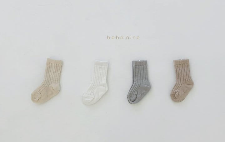 Bebe Nine - Korean Baby Fashion - #babyoutfit - Butter Knee Socks - 2