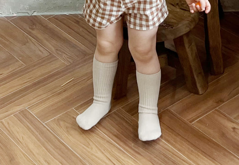 Bebe Nine - Korean Baby Fashion - #babyoutfit - Bebe Dalgona Knee Socks - 4