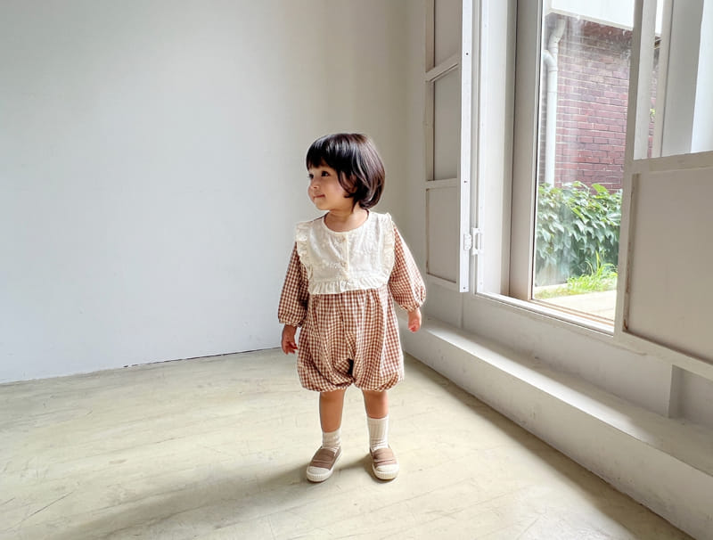 Bebe Nine - Korean Baby Fashion - #smilingbaby - Lace Bonbon Bodysuit - 7