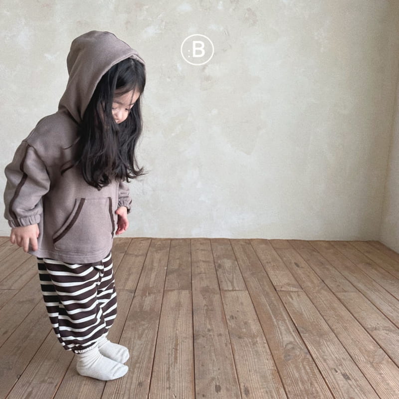 Bella Bambina - Korean Children Fashion - #designkidswear - Midi Line Hoody Tee - 6