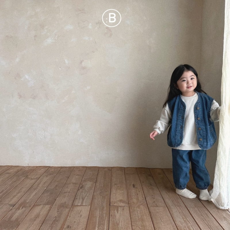Bella Bambina - Korean Children Fashion - #kidsshorts - Bella Denim Vest - 11