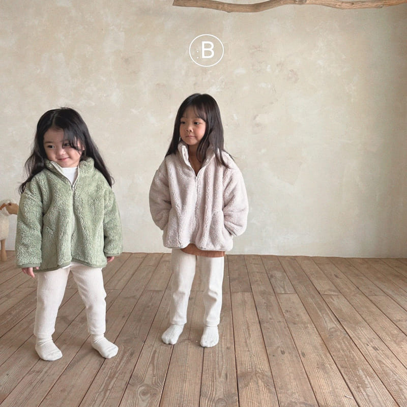 Bella Bambina - Korean Children Fashion - #kidsshorts - Fleece Jacket with Mom - 3