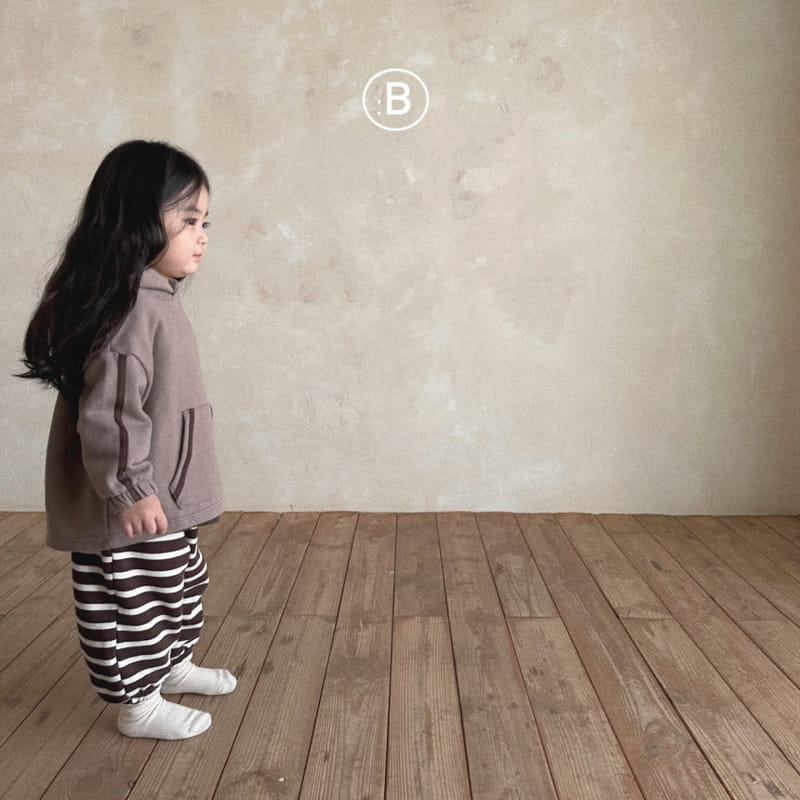 Bella Bambina - Korean Children Fashion - #kidsstore - Midi Line Hoody Tee - 10