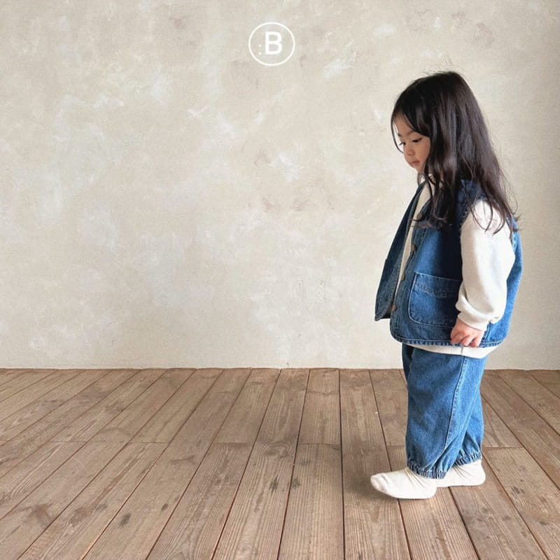 Bella Bambina - Korean Children Fashion - #minifashionista - Bella Denim Vest - 3
