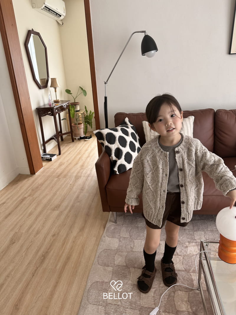 Bellot - Korean Children Fashion - #childofig - Din Din Stripes Tee - 7