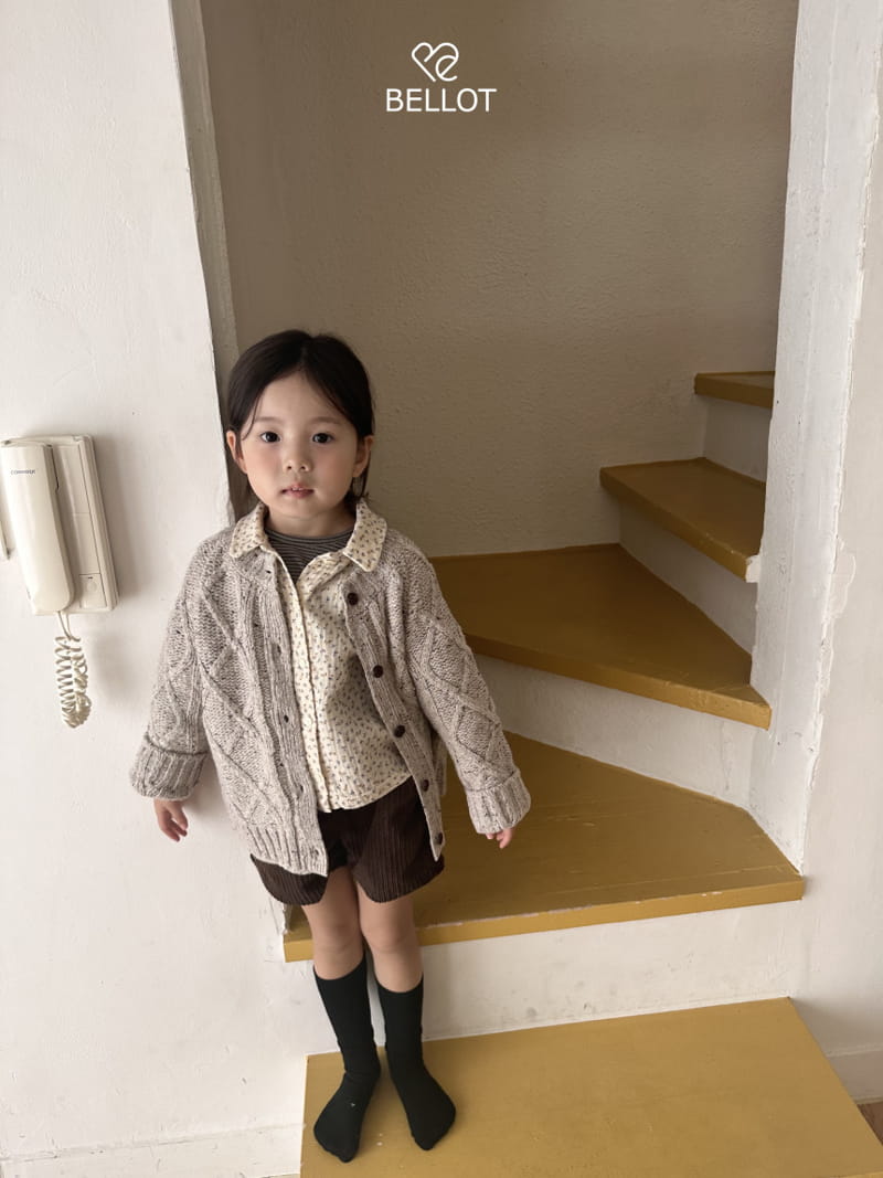 Bellot - Korean Children Fashion - #prettylittlegirls - Pong Pong Cardigan - 4