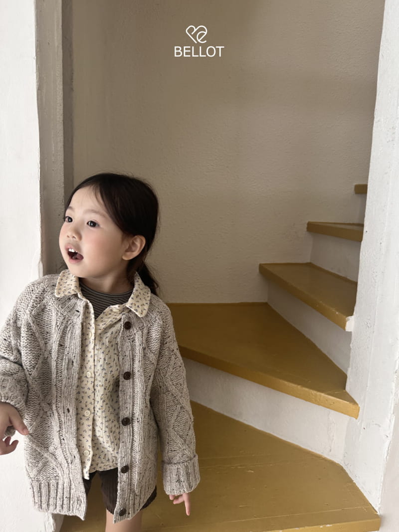 Bellot - Korean Children Fashion - #childofig - Pong Pong Cardigan - 5