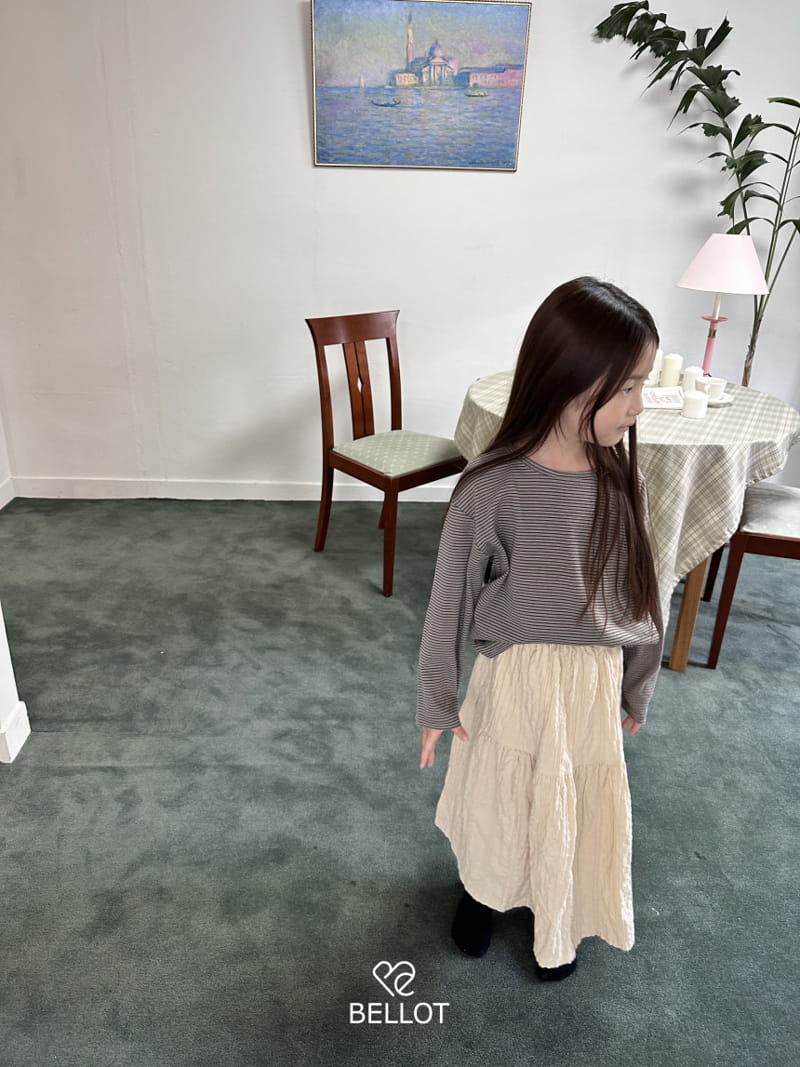 Bellot - Korean Children Fashion - #designkidswear - Din Din Stripes Tee - 9