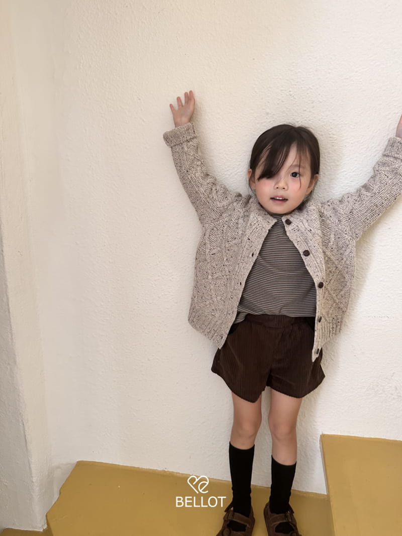 Bellot - Korean Children Fashion - #designkidswear - Pong Pong Cardigan - 7