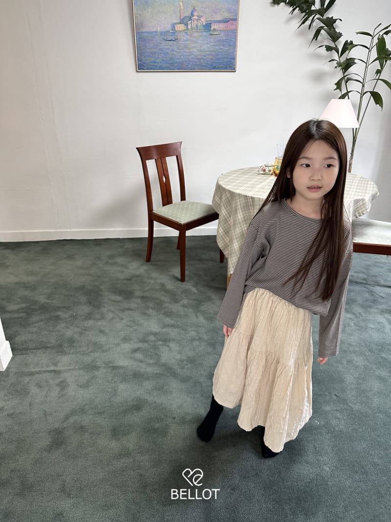 Bellot - Korean Children Fashion - #discoveringself - Din Din Stripes Tee - 10