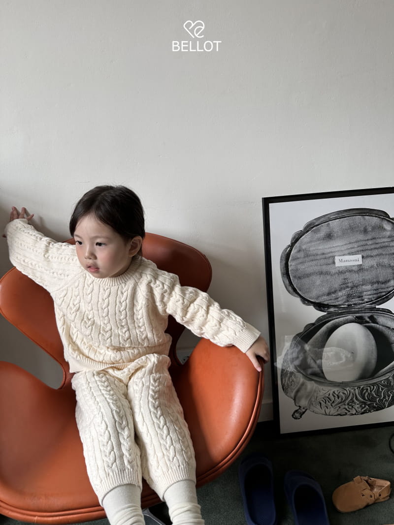 Bellot - Korean Children Fashion - #littlefashionista - Nat Knit Tee - 3